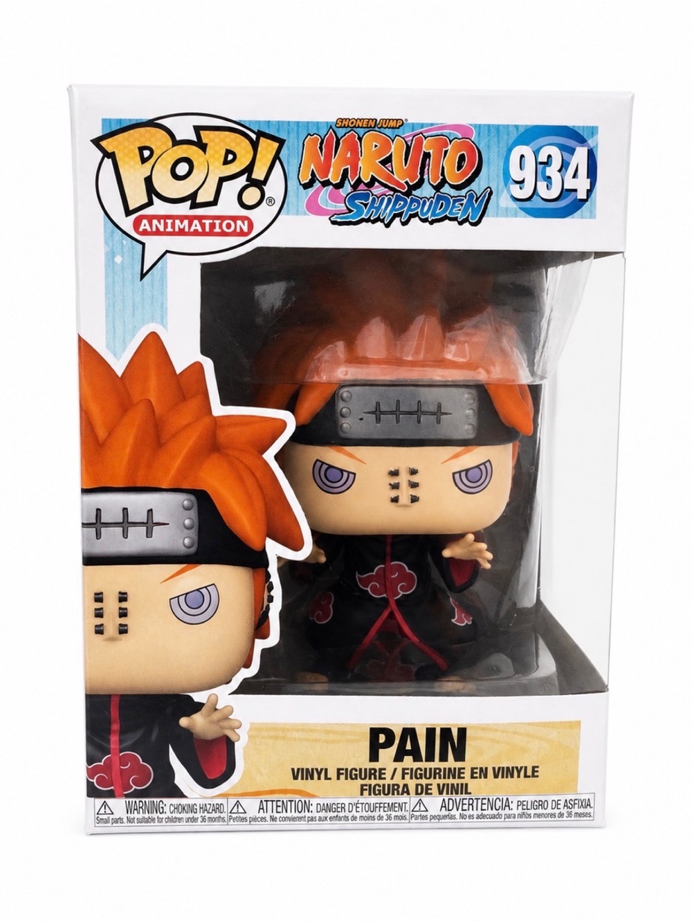 Funko Pop! Naruto Shippuden Pain Vinyl Figure - Orange, Black
